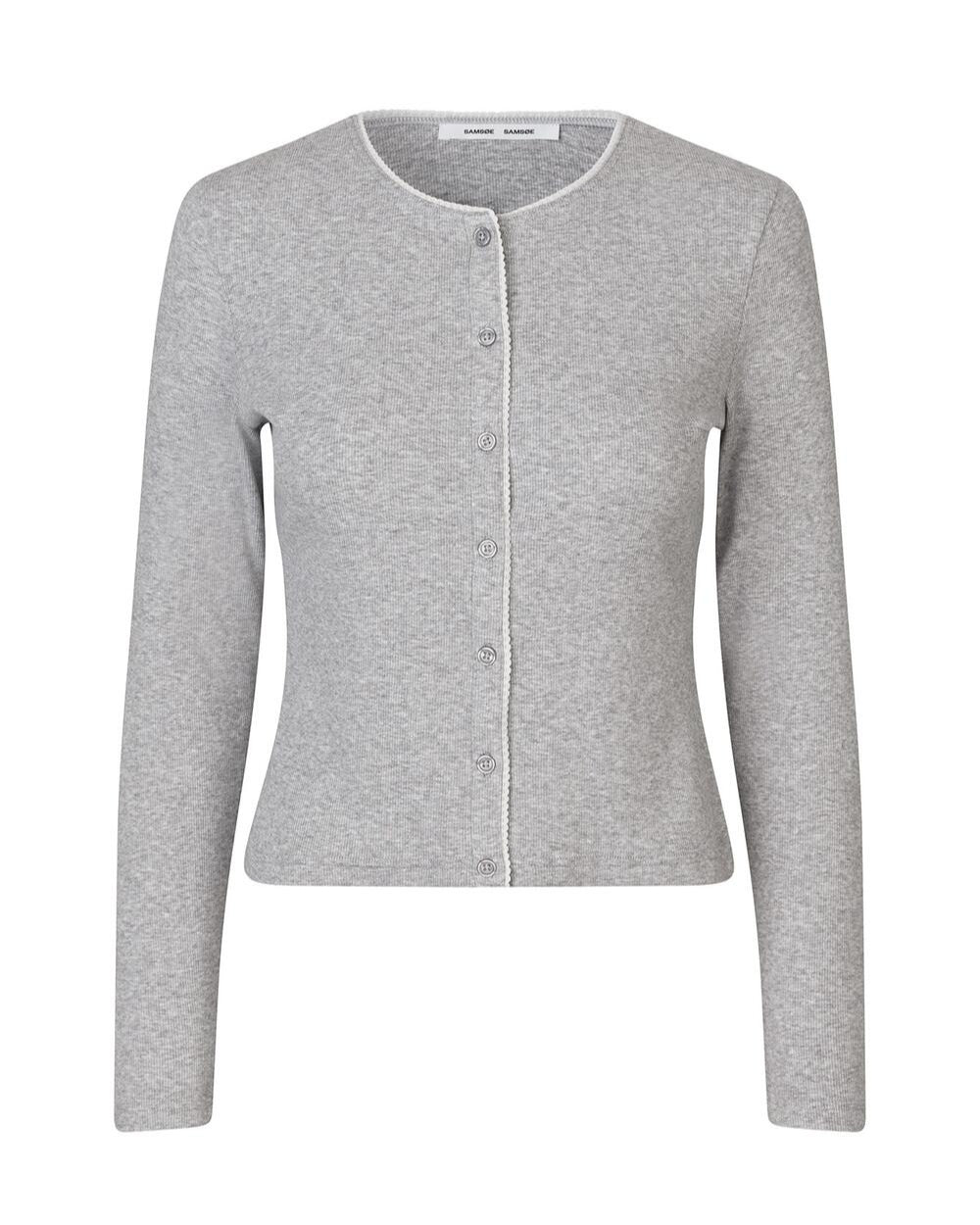 Sajune cardigan - Light Grey Mel.